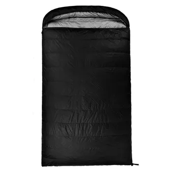 Двойной спальный мешок с 2 подушками для кемпинга, водонепроницаемый легкий спальный мешок для взрослых на 2 человека для кемпинга, пеших походов