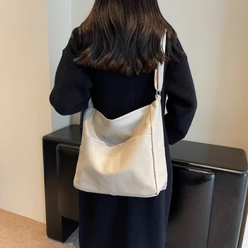 Модная Новая однотонная сумка из искусственной кожи большой емкости на одно плечо для отдыха на открытом воздухе, простые универсальные сумки для поездок на работу