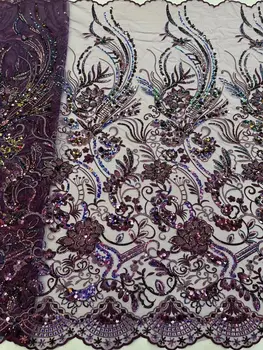 вышивка Французский тюль чистая кружевная ткань J-13066610 блестки африканская кружевная ткань для вечеринки вечерние платья свадебные 17