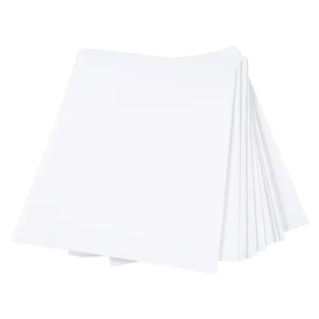 Высококачественная водонепроницаемая виниловая бумага для наклеек для струйной печати и принтеров 210x280 мм, 30 листов матовой белой бумаги для наклеек 25