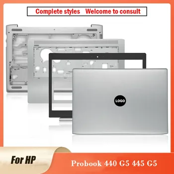 Новинка для HP Probook 440 G5 445 G5 zhan66 G1 X8B HSN-Q04C ЖК-Дисплей Для Ноутбука Задняя Крышка Передняя Рамка Упор для рук Нижний Корпус Петли 440 G5 21