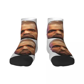 Каваи Канье Уэст Забавные Носки-Мемы Мужские Женские Теплые Спортивные Баскетбольные Носки С 3D Печатью