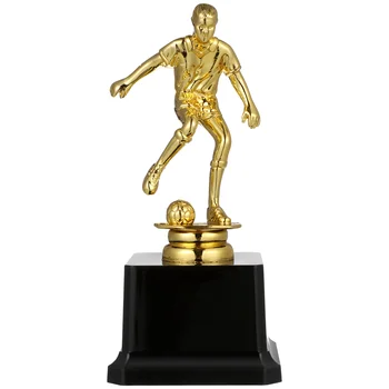 Золотая награда Кубок-трофей Награда за Спортивные соревнования Пластиковый Трофей для футбола, баскетбола, Бадминтона Сувенирные торжества