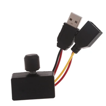 F3KE Светодиодная лента, диммер, шнуры USB, женский-мужской провод, подходит для USB-вентилятора, USB-лампы. 23