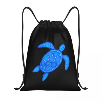 Гавайские Honu n Waves Морская Черепаха Tribal T Сумки на шнурке Спортивная сумка Горячая Легкая 18