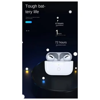Для зарядки гарнитуры Apple Bluetooth Батарейный отсек Удобный Портативный белый Отсек для зарядки 3 поколения