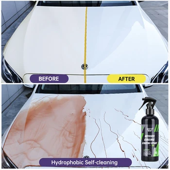 9H Керамический спрей для покрытия автомобилей наногидрофобным жидким полимером Quick Coat Auto Paint Care Car Detailing HGKJ S6 24