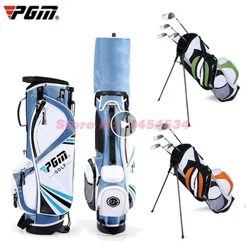 Сумка для гольфа премиум-класса PGM, детская легкая подставка, кронштейн, сумка для мяча, Молодежная детская сумка на плечевом ремне, многофункциональное качество