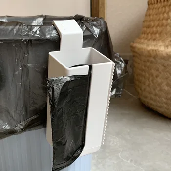 Подвесной ящик для хранения мусорных пакетов Бытовой Многофункциональный стеллаж для хранения мусорных пакетов для извлечения и сортировки с дистанционным управлением 1