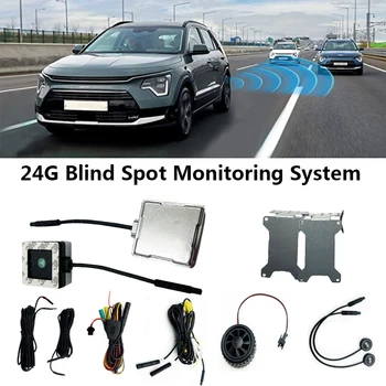 Система радарного обнаружения слепых зон автомобиля, установленная на 10 м, для изменения полосы движения автомобиля и объединения линий Вспомогательный инструмент мониторинга слепых зон BSD V2