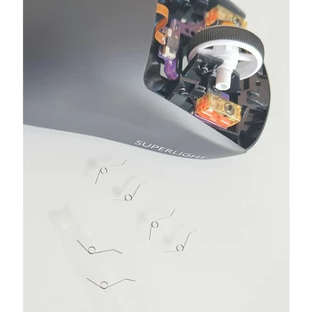 Замена колесика мыши, роликовой пружины с предварительной загрузкой для ремонтной детали GProX Superlight 22
