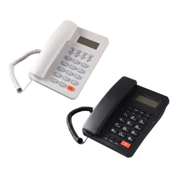 Проводной телефон для домашнего/офисного/гостиничного стационарного телефона с громкой связью Вызывающего абонента 23