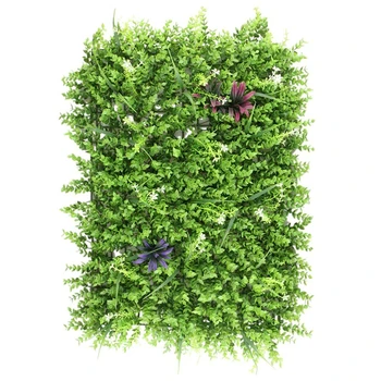 Настенная панель из искусственной травы 60x40 см для свадьбы или украшения дома - 2 15