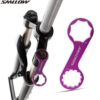 Гаечный ключ для передней вилки горного велосипеда SMLLOW, гаечный ключ для плечевой крышки амортизатора велосипеда, инструмент для разборки и ремонта 7