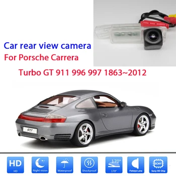 Камера заднего вида для Porsche Carrera Turbo GT 911 996 997 1863 ~ 2012 CCD HD Камера ночного видения для номерного знака, водонепроницаемая
