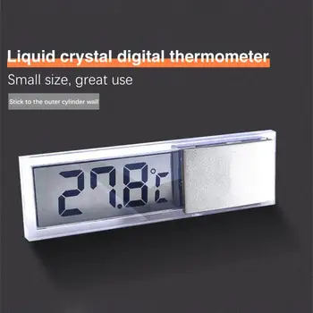 ЖК-аквариумный термометр Аквариум для рыб Водонепроницаемый электронный термометр для рыб Продукты для контроля температуры воды 8