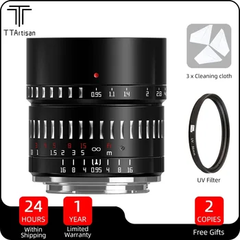 TTArtisan 50 мм F0.95 APS-C Объектив с Ручной Фокусировкой с Большой Диафрагмой Для Sony E Fujifilm Fuji X Nikon Z Canon R Leica L M4/3 Mount 5