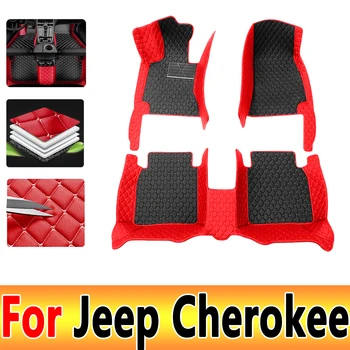 Автомобильные коврики для Jeep Grand Cherokee WK WK2 2011 2012 2013 2014 2015 2016 2017 2018 2019 2020 2021 2022 Специальные автоматические накладки для ног 20