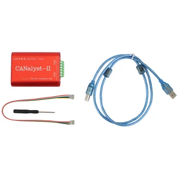 CAN Analyzer CANalyst-II USB to CAN Analyzer Конвертер CAN-шины Адаптер, Совместимый с ZLG USB to CAN 9