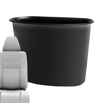 Автомобильный мусорный бак Мусорное ведро для автомобиля Мини-мусорное ведро для автомобиля Дизайн из водонепроницаемой кожи Автоматическое мусорное ведро для фургона внедорожника RV Такси 24