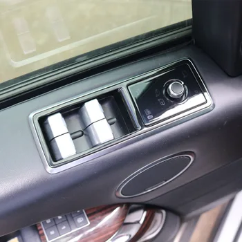 Кнопка подъема окна для Range Rover Vogue/Sport 2013-2017 Электрический переключатель стеклоподъемника Сенсорная кнопка Обновления переключателя подъема окна автомобиля 11