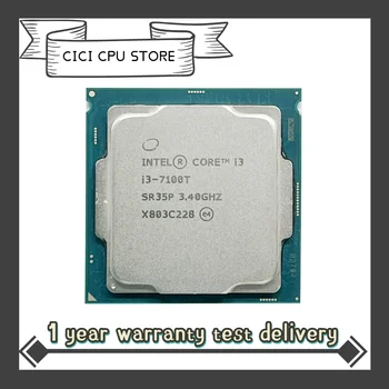 Используемый процессор Intel Core I3 7100T I3-7100T с частотой 3,4 ГГц, двухъядерный Четырехпоточный процессор 3M 35W LGA 1151 CPU 19