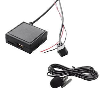 Автомобильный музыкальный адаптер Bluetooth 5,0 AUX USB Беспроводной кабель o Адаптер микрофона для радио Pioneer P99 P01 IP-BUS 19