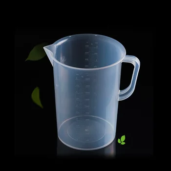 Пластиковый Прозрачный мерный стаканчик Емкостью 1000/2000/3000/5000 мл для гидропонной жидкости, простое Удобное измерение для кухни 11
