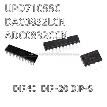 5 шт./лот D71055C D71055 UPD71055C DIP40 DAC0832 DAC0832LCN DIP-20 ADC0832CCN DIP8 24