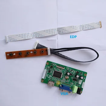 2019 HDMI-совместимый светодиодный EDP VGA Контроллер плата драйвера панели Для платы Экрана монитора NV156FHM-N42/N43 1920X1080 23