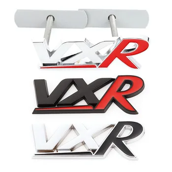 3D Металлические Буквы Логотипа VXR Эмблема Передней Решетки Автомобиля Opel Vauxhall Insignia Zafira Corsa D Astra H J Аксессуары Для Наклеек VXR 4