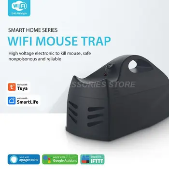 Черная Крыса Ловушка Для Вредителей App Control Мышеловка Smartlife Mouse Catcher Беспроводная 2,4 ГГц Для Мобильного Телефона Mouse Killer Высокая Чувствительность 19