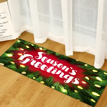 Рождественский кухонный коврик, входные коврики, Рождественский домашний декор, ковры для гостиной, коврики для спальни, противоскользящий коврик для пола в ванной комнате 12