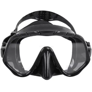 Бескаркасная маска для дайвинга, фридайвинга /плавания, Маска для подводного плавания, Очки для подводного плавания 20