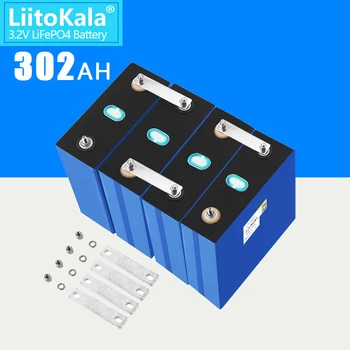 1-32шт LiitoKala 3.2V 302ah lifepo4 аккумулятор DIY 12V 24V 48V 310Ah аккумуляторная батарея для электромобиля RV Система хранения солнечной энергии 9