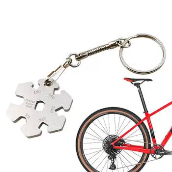 Гаечный ключ для регулировки спиц, регулировочный ключ для горного велосипеда, Нескользящий дизайн спиц, Принадлежности для горных велосипедов, дорожные велосипеды 11