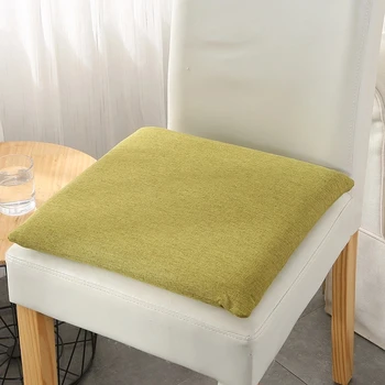 Простая подушка в японском стиле, Квадратная Офисная подушка для сидения, коврик для эркера с эффектом памяти, Съемный Моющийся коврик для обеденного стула 14