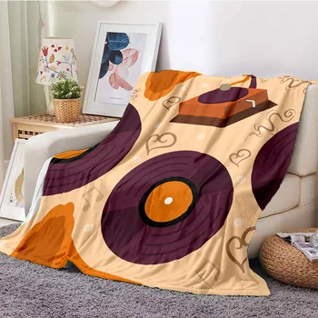 Чехол для дивана-кровати с рисунком Манты из мультфильма Аниме, мягкое одеяло, Плед, теплая фланель, Плед, обеденный перерыв, подарок для фанатов 15