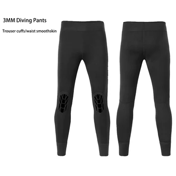 Гидрокостюмные брюки из неопрена длиной 3 мм, штаны для серфинга, сохраняющие тепло, водолазные брюки для дайвинга, плавания, подводного плавания, парусного спорта, серфинга 25