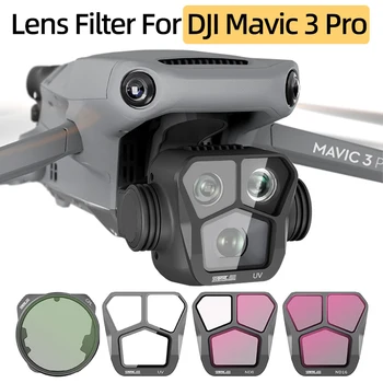 Для DJI Mavic 3 Pro Drone Gimbal Объектив Камеры Фильтры УФ-Защитный Фильтр ND 8/16/32/64 Комплекты Аксессуаров 10