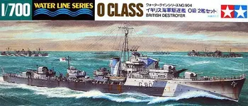 Набор масштабных моделей Tamiya 31904 1/700 Второй мировой войны британского королевского военно-морского флота O класса Destroyer 22