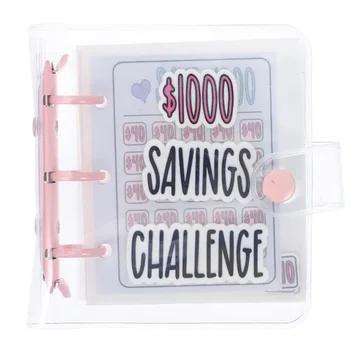150/300/500/1000 Savings Challenge Binder, Экономящий Деньги, Многоразовая Бюджетная Сберегательная книжка с конвертами Savings Challenge 14