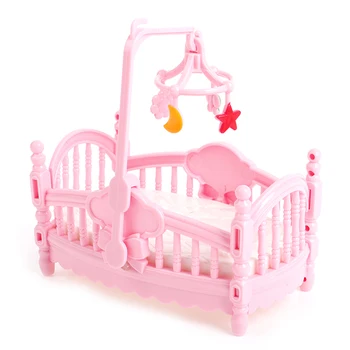 1шт розовая модная кукла принцессы аксессуары кукла пластиковая для детей подарок для девочек миниатюрная кроватка и деревянная лошадка 21