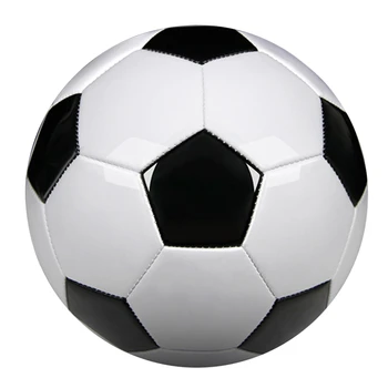 Размер 5 Профессиональные тренировочные футбольные мячи из искусственной кожи Черно-белые футбольные мячи Тренировочные мячи для команды вратарей 9