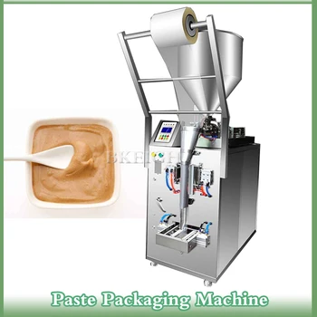 Многофункциональная автоматическая упаковочная машина для медового соуса из нержавеющей стали, Вертикальная количественная упаковочная машина 8