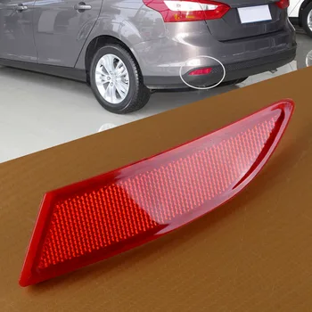 DWCX Автомобильный Пластиковый Красный Отражатель Левого заднего Бампера BM51515COAE 19x4,2 см Подходит Для Ford Focus 2012 2013 2014 2015 6