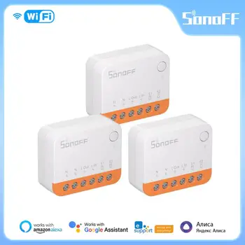 SONOFF MINI R4 Extreme Wi-Fi Smart Switch крошечного размера, внешний переключатель, управление режимом отсоединения реле Через eWeLink Alexa Google Home 23