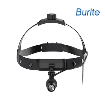 Лампа высокой интенсивности Burite, стоматологический операционный шлем, Медицинская USB-фара (без аккумулятора), светодиодная фара 20