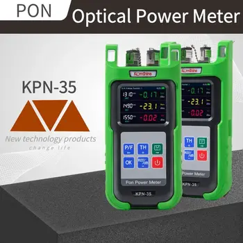PON Волоконный Измеритель оптической мощности KOMSHINE KPN-35 PON для EPON GPON APON, ONT для 1310, OLT для 1490/1550 нм Бесплатная Доставка 21
