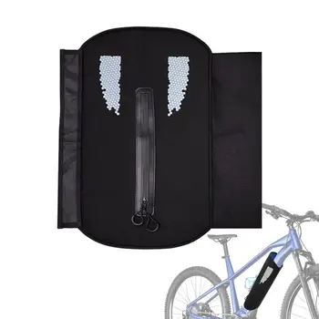 Аккумуляторная сумка для Ebike Водонепроницаемые велосипедные чехлы для Ebikes со светоотражающими полосками Пылезащитная аккумуляторная сумка для хранения Ebike от грязи 12